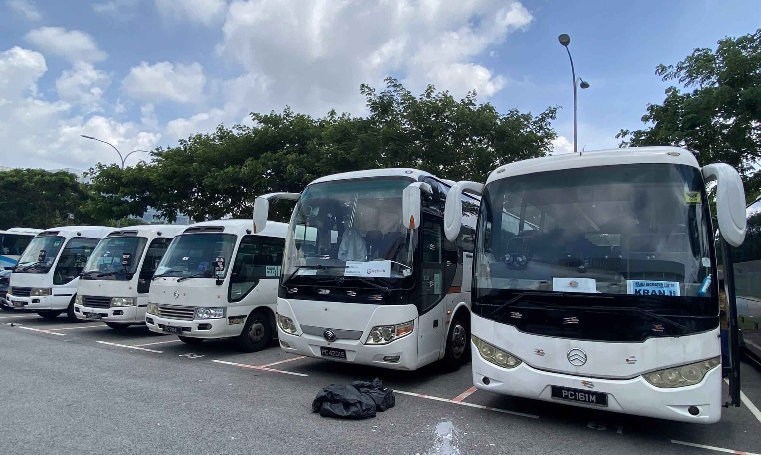 Staff transport of Sevilai transport